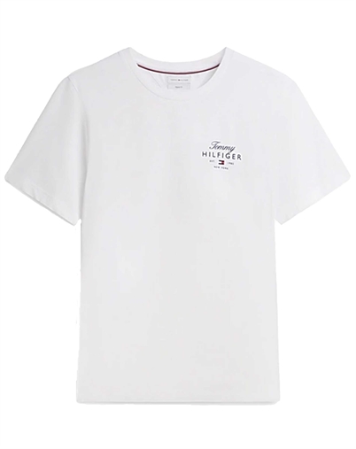 Tommy Hilfiger - Script Stack T-Shirt - White